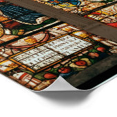 Venster met Francois de Bourbon Poster (Hoek)