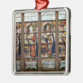 Venster met Jacques de Bourbon Metalen Ornament (Links)