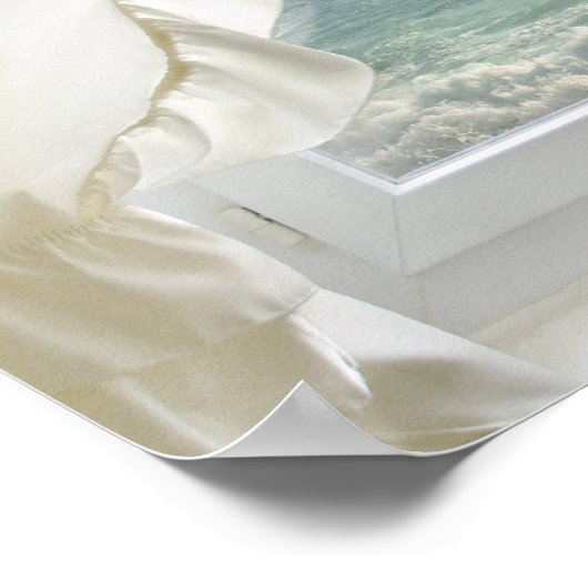 Venster met Uitzicht - poster (Hoek)