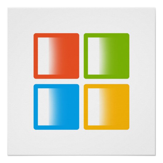 Venster Microsoft Kunst Perfect Poster (Voorkant)