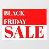 Venster Moderne winkel Zwart venster op vrijdag Ve Raamsticker (Vel)