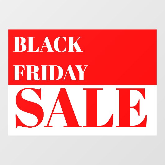 Venster Moderne winkel Zwart venster op vrijdag Ve Raamsticker (Vel)