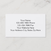 Venster Modes Visitekaartjes (Achterkant)