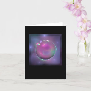 Venster naar de Paars Sphere Occasion Card Kaart