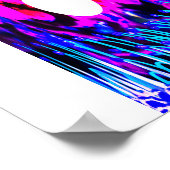 Venster naar de toekomstige digitale kunst poster (Hoek)