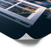 Venster naar Parijs Poster (Hoek)