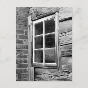 Venster naar Yesteryear Briefkaart