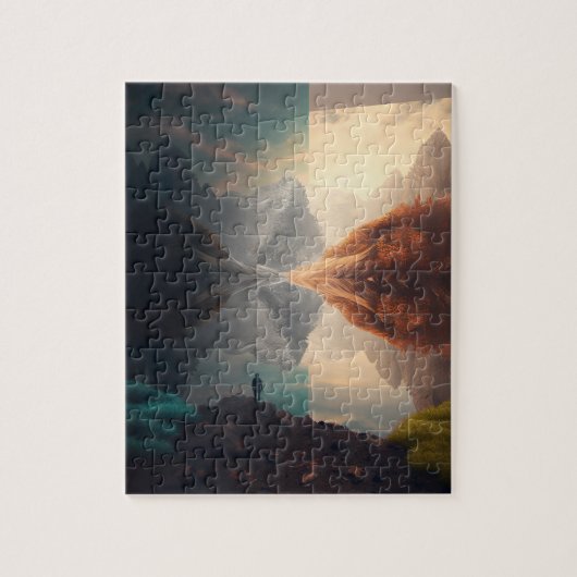 Venster naar Zelf 1 Puzzle Legpuzzel (Verticaal)