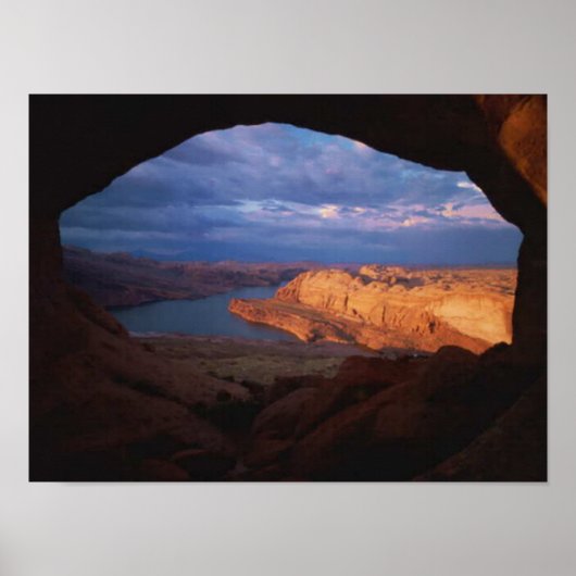 Venster naturen poster (Voorkant)