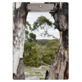 Venster natuur klembord