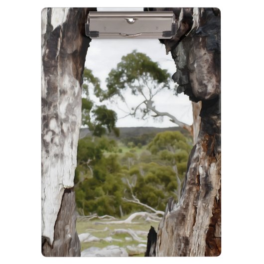Venster natuur klembord (Voorkant)