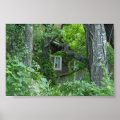 Venster natuur poster (Voorkant)