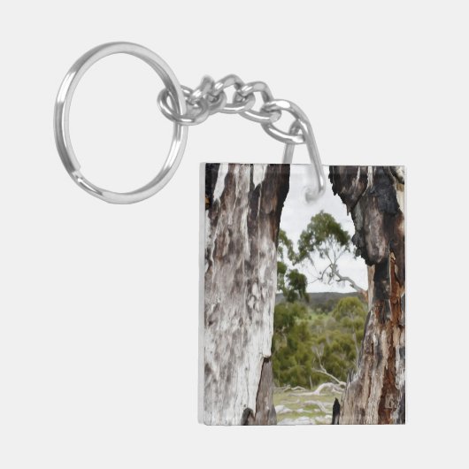 Venster natuur sleutelhanger (Voorkant Links)