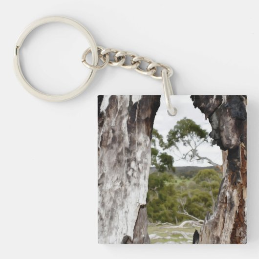 Venster natuur sleutelhanger (Voorkant)