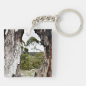 Venster natuur sleutelhanger (Achterkant)