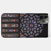 Venster Noord-Roos van de Kathedraal van Notre Dam Case-Mate iPhone Case (Achterkant (horizontaal))