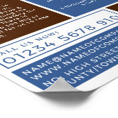 Venster Ontwerp, Venster & Deuren Fitter Company Poster (Hoek)