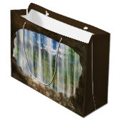 Venster op Cwm Gift Bag Groot Cadeauzakje (Voorkant Gekanteld)