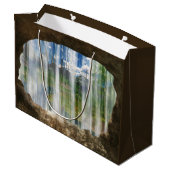 Venster op Cwm Gift Bag Groot Cadeauzakje (Achterkant Gekanteld)