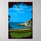 Venster op de Adriatische Zee Poster (Voorkant)