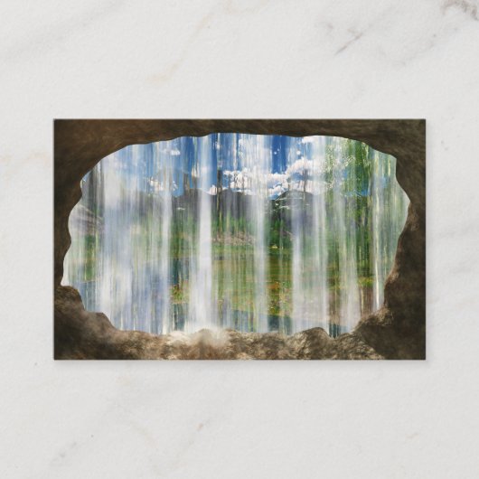 Venster op de Bladwijzer Cwm Visitekaartje (Voorkant)