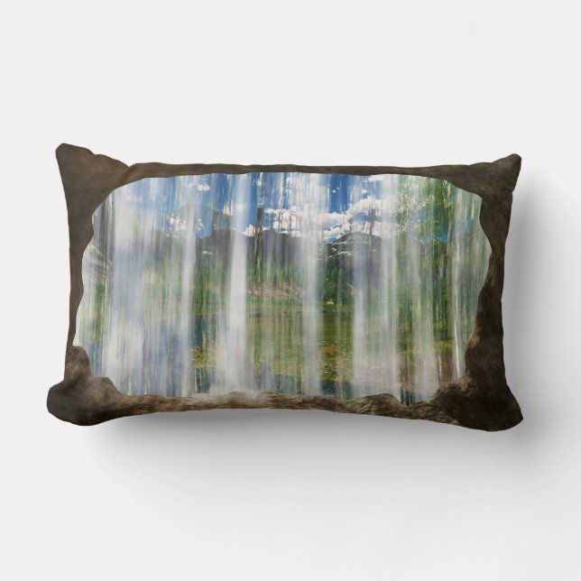 Venster op de Cwm Pillow Kussen (Voorkant)