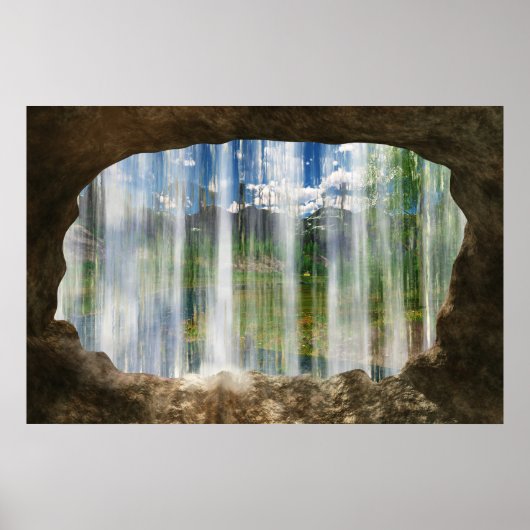 Venster op het Poster Cwm (Voorkant)