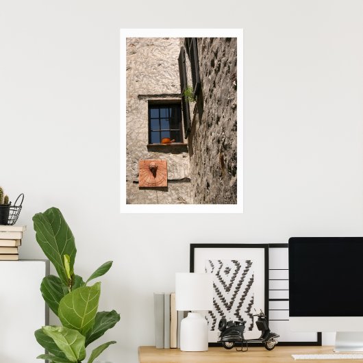 Venster Perspectief Poster (Thuiskantoor)