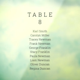 Venster Plakken Minimale bruiloft Zitting Grafiek  Raamsticker