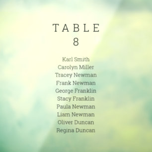 Venster Plakken Minimale bruiloft Zitting Grafiek  Raamsticker