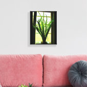Venster Plant Canvas Afdruk (Insitu (Woonkamer))