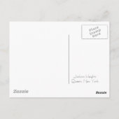 Venster Queens Briefkaart (Achterkant)