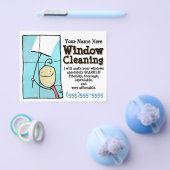 Venster reinigen. Verkoopbrochure voor speciale ac Flyer (Enkel)