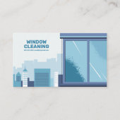 Venster reinigen visitekaartje (Voorkant)