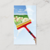 Venster reinigen visitekaartje (Voorkant)