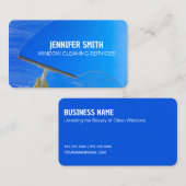 Venster reinigen visitekaartje (Voorkant / Achterkant)