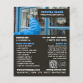 Venster reinigen, Windows reinigen, reinigingsserv Flyer (Voorkant)