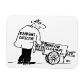 Venster reiniger met Windows-reinigingscabine Magneet (Horizontaal)