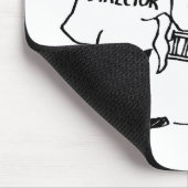 Venster reiniger met Windows-reinigingscabine Muismat (Hoek)