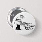 Venster reiniger met Windows-reinigingscabine Ronde Button 5,7 Cm (Voorkant /achterkant)