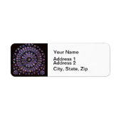 Venster Roos Notre Dame Cathedral Parijs Etiket (Voorkant)