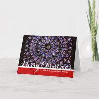 Venster Roos Notre Dame Cathedral Parijs
