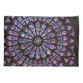 Venster Roos Notre Dame Cathedral Parijs Kussensloop (Achterkant)