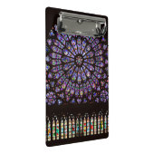 Venster Roos Notre Dame Cathedral Parijs Mini Klembord (Schuin)