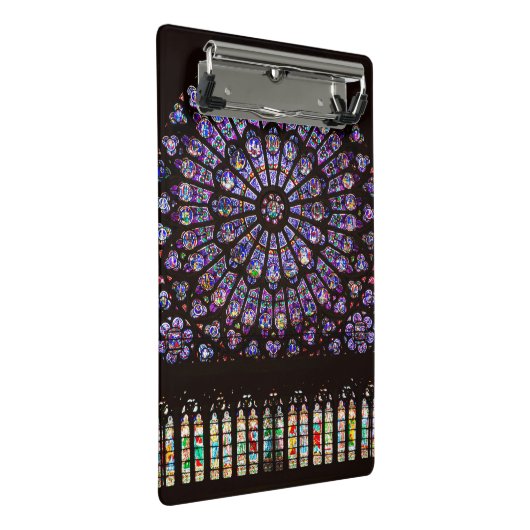 Venster Roos Notre Dame Cathedral Parijs Mini Klembord (Schuin)