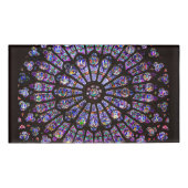 Venster Roos Notre Dame Cathedral Parijs Naambadge (Voorkant)