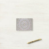 Venster Roos Notre Dame Cathedral Parijs Post-it® Notes (Op bureau)