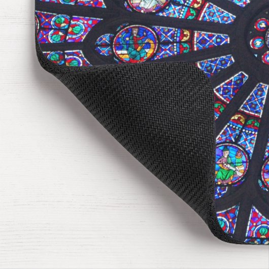 Venster Roos Notre Dame Muismat (Hoek)