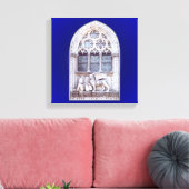 Venster San Marco Winged Lion Canvas Afdruk (Insitu (Woonkamer))