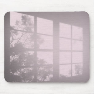 Venster Schaduw op Roze Muismat